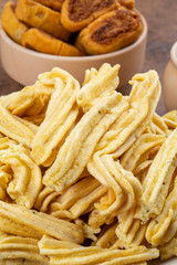 Indian Traditional Spicy Snack Ghatiya Snack