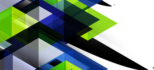 Abstract triangle pattern, colorful backdrop. Presentation template. Modern textured shape. Trendy modern style