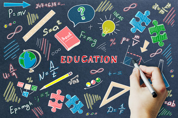 Knowledge and science concept