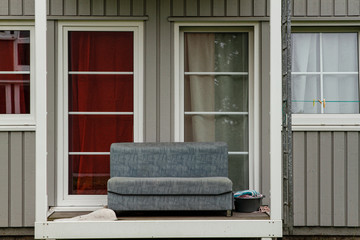 Student houses in the suburbs