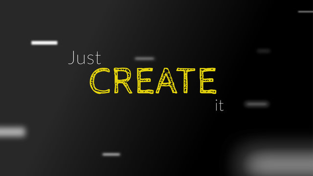 Create Text creativity