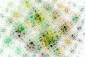 3D Abstract fractal background