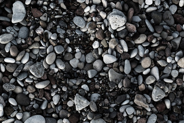 pebbles on the beach neutral background