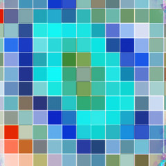 3D Abstract fractal background