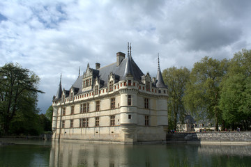 Fototapeta na wymiar Chateau d'Azay-le-Rideau