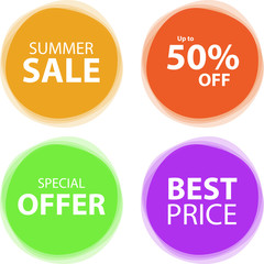 Special Offer, Big Offer & Best Price Marks