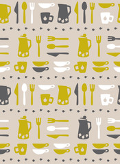 北欧風のシームレスパターン