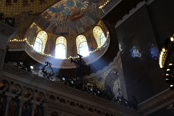 Obraz premium Kronstadt Naval Cathedral