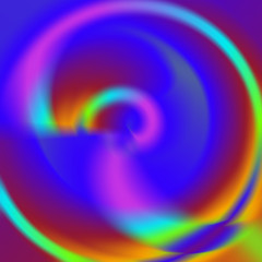 Glowing abstract multicolored background.