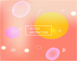 Gradient smooth mesh background.