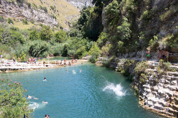 il canyon di Cava Grande del Cassibile, Sicilia