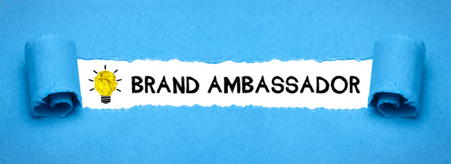Brand Ambassador - obrazy, fototapety, plakaty
