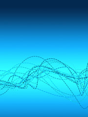 Abstract business background with simple creative shapes on a soft gradient base