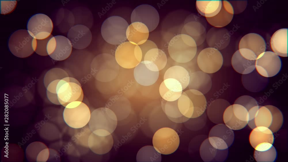 Poster abstract background imitating bokeh effect.