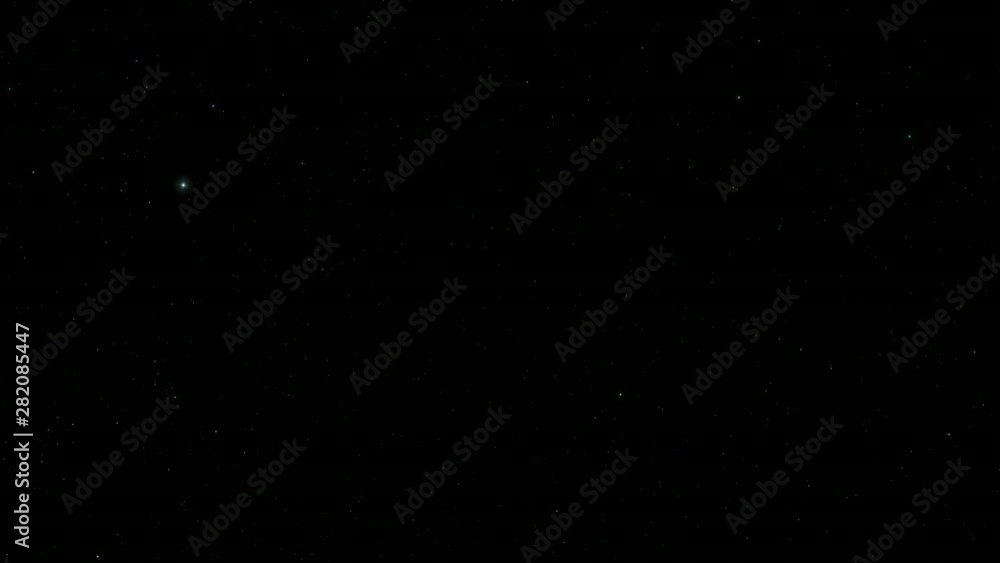 Poster abstract background with twinkling stars in the sky.