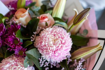 Fresh flower arrangement
