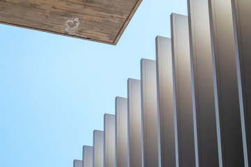 Modern lines and classic curves, the contrast of Lloret de Mar in Catalonia.