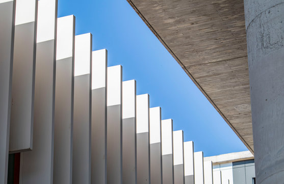 Modern lines and classic curves, the contrast of Lloret de Mar in Catalonia.