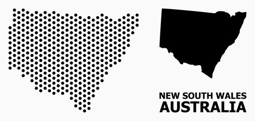 Pixel Pattern Map of New South Wales