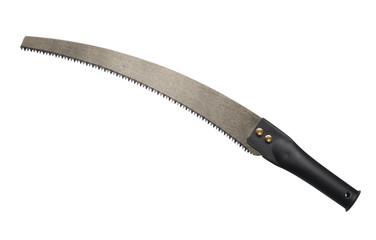 Pruning saw (with clipping path) isolated on white background