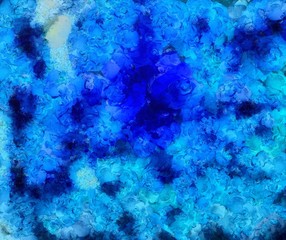 Grunge close up oil painting background. Simple design pattern. Drawn texture. Graphic template for wallpaper or different digital products creation. Macro paint strokes.