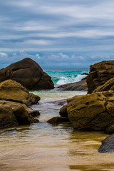 Rocks on ilha grande