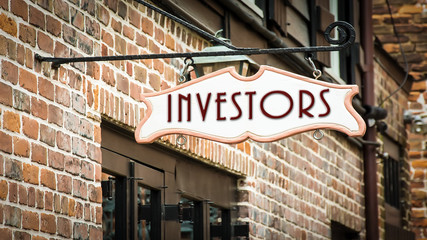 Street Sign to Investors