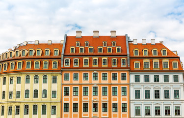 Building facade, ancient architecture, Europe