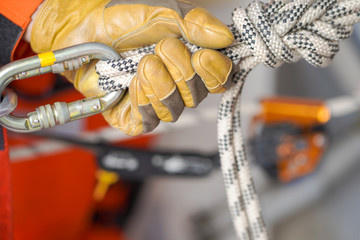 safety rope for firefighter rescure and working