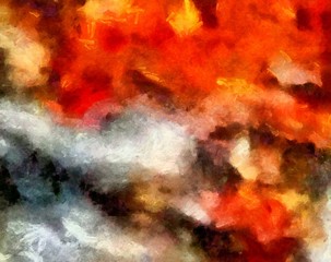 Colorful oil and watercolor background for creating unique products and decorate original prints. Rough beautiful pattern. Grunge scratched template.