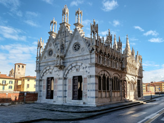 Church of Santa Maria della Spina, Pisa. Tuscany, Italy