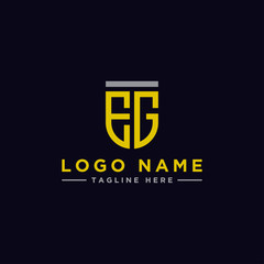 Inspiring company logo designs from the initial letters EG logo icon. -Vectors