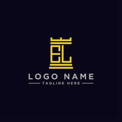 Inspiring company logo designs from the initial letters of the EL logo icon. -Vectors