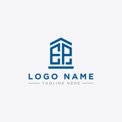 Inspiring logo designs for companies from the initial letters EP logo icon. -Vectors