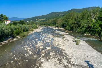 Taro river at Borgotaro
