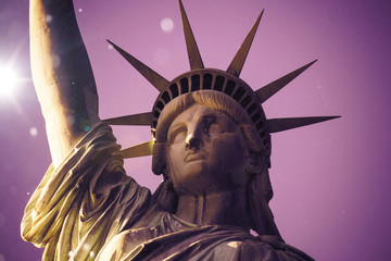 Obraz premium statue of liberty