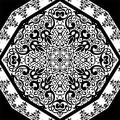 Traditional paisley pattern