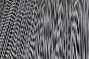 Obraz premium Steel on a building site for reinforcing concrete