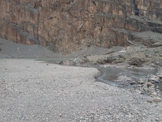 beautiful hiking in fann mountains nature in tajikistan
