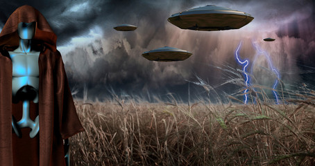 Obraz premium Alien Invasion