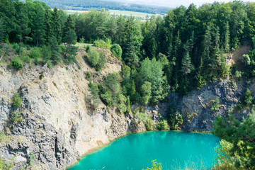 Höwenegg Krater mit Wildsee in Süd Baden Württemberg  © Mrql