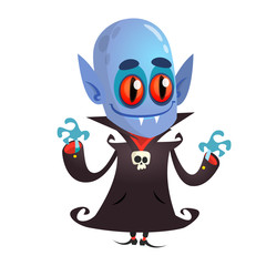 Cartoon funny vampire
