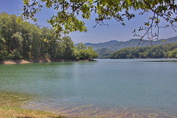Hanbulan reservoir near the city of Lankaran
