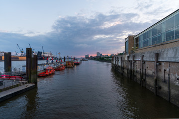 Obraz premium Hamburger Hafen