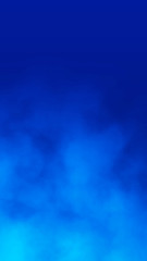 Blue abstract cloud of smoke pattern