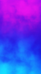 Pink and blue abstract cloud of smoke pattern