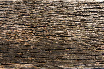 Fototapeta premium Stark verwittertes Holz