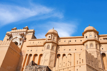 Fototapeta premium Amber Fort in Jaipur, Rajasthan state, India