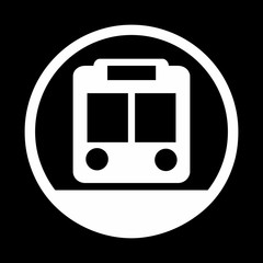 Metro icon illustration