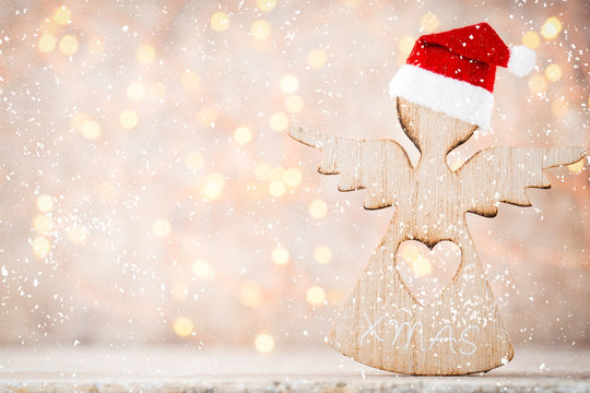 Christmas Angel Background